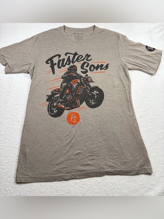 US Yamaha Faster Sons Short Sleeve Cycle Tee Size L